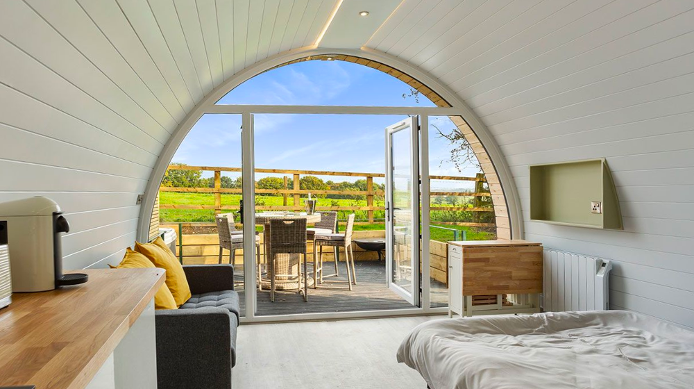 Pods Fit For A King: Glampitect Luxury Glamping Pods